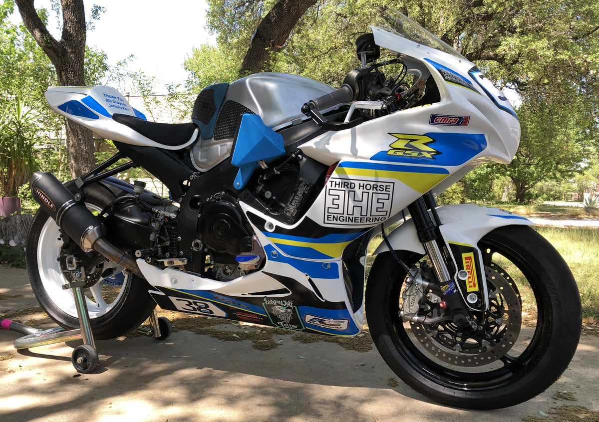 COMING SOON Adjustable Kneestop Kit: Suzuki GSX-R600/750 11+, Extended Tank